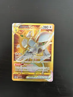 Pokemon TCG Swsh09 Arceus VSTAR TCG Card Secret Edition 184/172 Mint - Image 1