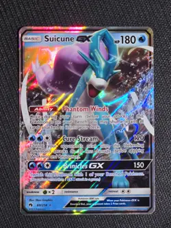 Pokemon TCG Lost Thunder Suicune GX 60/214 EX - Image 2