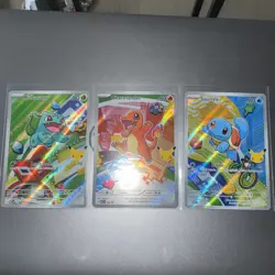 Pokemon TCG First Partner Illustration Collection Series 1 Kanto GEN 1 Set - Image 1