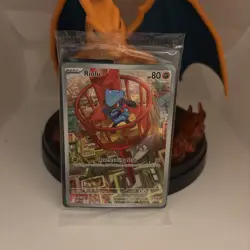 Pokemon TCG Riolu 010 ETB Promo Mega Evolutions Sealed - Image 1