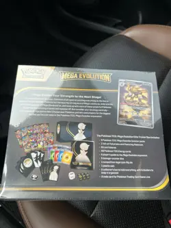 Pokemon TCG Mega Evolution Elite Trainer Box Gardevoir Cover New Factory Sealed - Image 2