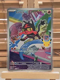 Litten 044 Promo BSP - MEP EN from First Partners Pokemon - NM/M - Image 1