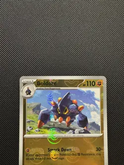 Pokemon TCG Boldore 047/086 (Master Ball Pattern) Sv: White Flare Near Mint - Image 3