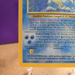 Blastoise 2/102 Celebrations: Classic Collection Holo Ultra Rare Pokemon NM - Image 5