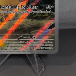 ✨Pokemon Pikachu 027 Scarlet & Violet Promo Holo 60HP Adventuring Together - Image 4