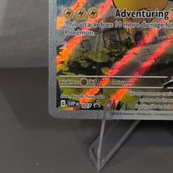 ✨Pokemon Pikachu 027 Scarlet & Violet Promo Holo 60HP Adventuring Together - Image 5