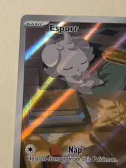 Espurr 95/88 Pokemon TCG Illustration Rare Perfect Order English IR Holo - Image 3