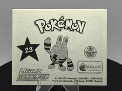 POKEMON MERLIN STICKERS (2001) SERIE 3 WOOPER #23 - Image 2