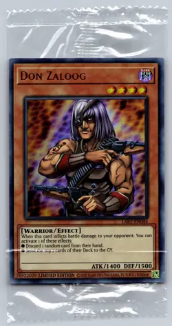 Yugioh Don Zaloog LART-EN044 Ultra Rare Lost Art Promo SEALED - Image 1