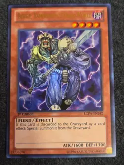 Yugioh Beiige, Vanguard of Dark World LCJW-EN242 Ultra Rare 1st Ed VLP - Image 1