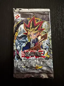 Yu-Gi-Oh! Metal Raiders 2002 1st Edition Booster Pack (Unopened) English HEAVYU - Image 1