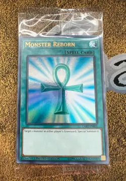 Yugioh SEALED Monster Reborn LART-EN001 Ultra Rare Limited Edition!! - Image 1
