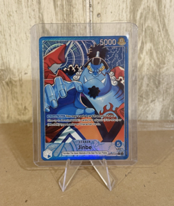 Jinbe Foil The Azure Sea's Seven Alternate Art OP14-040 One Piece CCG - Image 1