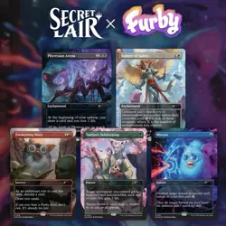 Secret Lair Furby The Gathering MtG New Factory Sealed 5 Cards 2025 Tamiyo - Image 3
