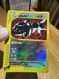 Steelix 31/144 Skyridge Reverse Holo Pokemon Card 2003 e-Reader Near Mint - Image 1
