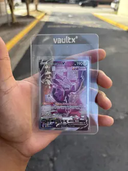 Pokemon Genesect V Ultra Rare Full Art Holo 255/264 Fusion Strike Card - Image 1