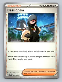 Cassiopeia Uncommon SV: Shrouded Fable #056/064 tcg Pokemon Card NM - Image 1
