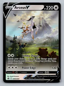 Arceus V Promo Holo SWSH: Sword & Shield Promo Cards SWSH204 NM - Image 1