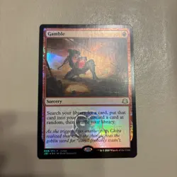 *FOIL* Gamble - Judge Gift Cards 2020 - MTG Magic The Gathering - NM - Image 1
