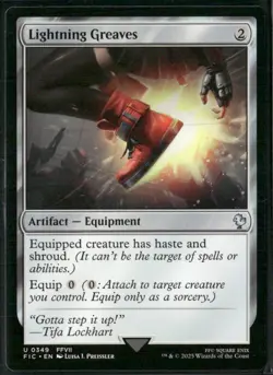 Commander: FINAL FANTASY #349 Lightning Greaves - Image 1