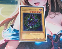DARK MAGICIAN BPT-007 SECRET RARE VINTAGE YUGIOH TCG TIN TRADING CARD - Image 1
