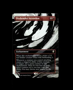 Firebender Ascension (Borderless) Avatar: The Last Airbender Foil - Image 1