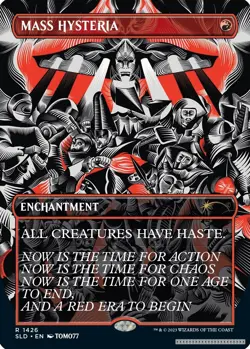 Mass Hysteria [SLD - 1426] - NM [Foil] TCG MTG - Image 1