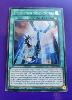 *EURO ENGLISH* Sky Striker Mecha Modules - Multirole 1st Ed DASA-EN038 LP Yugioh - Image 1