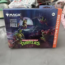 Magic the Gathering Teenage Mutant Ninja Turtles Collector Booster Pack Sealed - Image 1