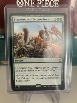 Preposterous Proportions MTG 109 NM Foundations - Image 1