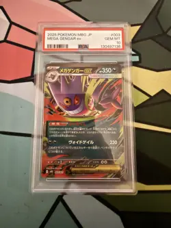 PSA 10 MEGA GENGAR ex 003/021 | Starter Deck Graded Pokemon Card - Image 1