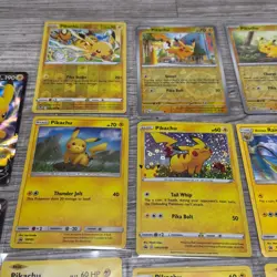 19 Pokemon TCG PIKACHU RAICHU XY Celebrations Promo Holo Bulk Lot LP MP HP Mixed - Image 2