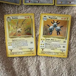 Pokemon 7 Card Lot Base Set EX Emerald Mewtwo Nidoking Kangaskhan Shieldon - Image 3
