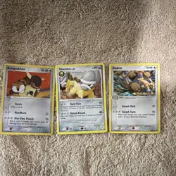 Pokemon 7 Card Lot Base Set EX Emerald Mewtwo Nidoking Kangaskhan Shieldon - Image 4