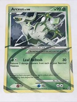 Arceus AR2 Platinum Arceus Holo 2009 Pokemon - Image 1