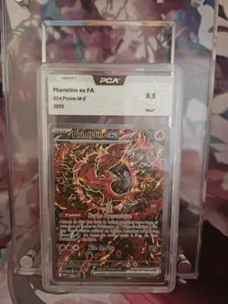 Carte Pokemon Plumelin Ex FA Promo 024 ME02 PCA 9.5 FR - Image 1