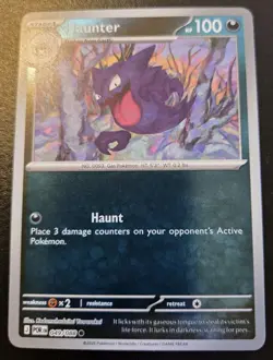 Haunter 049/088 Reverse Holo Common Mega Evolution: Perfect Order Pokemon TCG - Image 1
