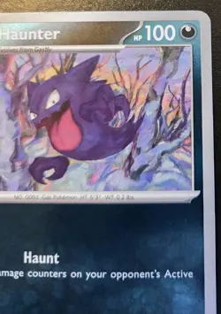 Haunter 049/088 Reverse Holo Common Mega Evolution: Perfect Order Pokemon TCG - Image 3