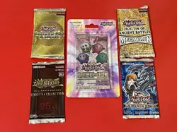 5 Packs | Rarity Collection + Duelist Pack Kaiba Booster Pack & More! | YuGiOh! - Image 1