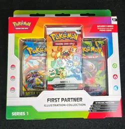 Pokemon TCG First Partner Illustration Collection Series 1 New Sealed - Image 1