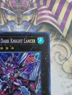 *HOLO MISPRINT* Secret Rare Full Armored Dark Knight Lancer MP24-EN118 1st Ed NM - Image 4