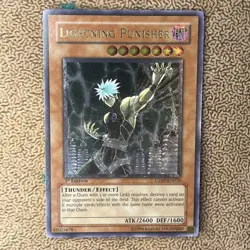 CDIP-EN026 Lightning Punisher Ultimate Rare 1st Edition Near Mint Yugioh Card - Image 1