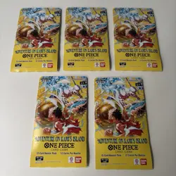 One Piece TCG OP-15 Adventure on Kami's Island Booster Pack Blister English X5 - Image 1