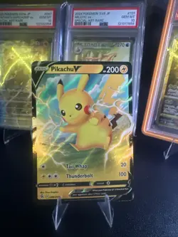 Pokemon TCG Pikachu v Illustration Card 086/264 Rare - Image 1