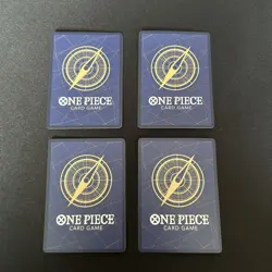 One Piece Card Game Luffy Promo Magazine Cards Only set of 4 Japanese - Image 2