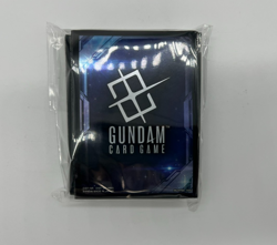 Gundam Card Game Official Sleeves EVX03 Space Black - Image 1