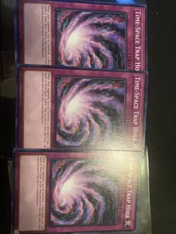 Time-Space Trap Hole OP21-EN022 Common NM Playset X3 Yugioh - Image 1