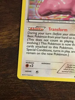 Pokemon TCG Ditto Holo Rare Boundaries Crossed 108/149 Pokemon Card L2 - Image 5