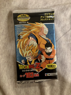 Dragon Ball Z Series 4 Trading Card Pack Sku72A - Image 1