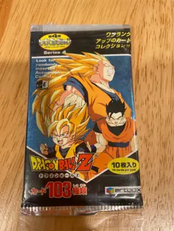 Dragon Ball Z Series 4 Trading Card Pack Sku72A - Image 1